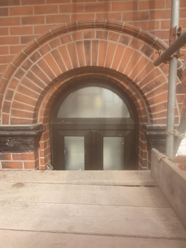 repointed window arch
