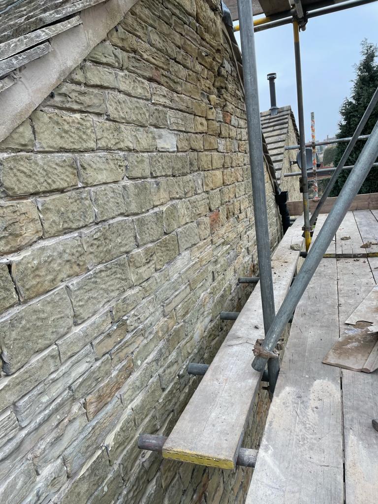 gable end repointing process